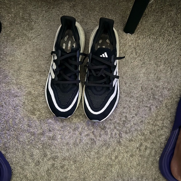 Adidas Black and White Running Shoes - Picture 1 of 5